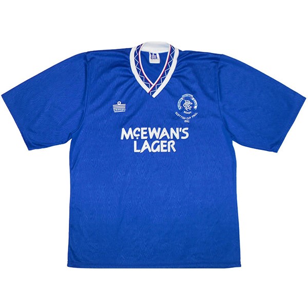 Tailandia Camiseta Rangers 1ª Retro 1992 Azul